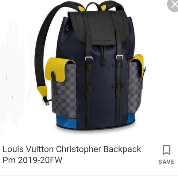 Louis vuitton christopher pm back pack main image 9